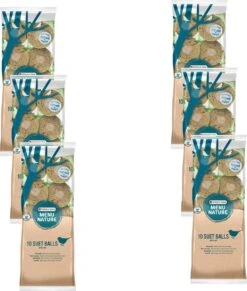 Versele-Laga Menu Nature Mezenbollen 10 Stuks - Voer - 6 X 900 G