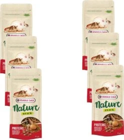 Versele-Laga Nature Snack Proteins - Knaagdiersnack - 6 X Protein 85 G