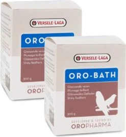 Versele-Laga Oropharma Oro-Bath Badzout - Vogelsupplement - 2 X 300 G