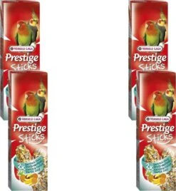 Versele-Laga Prestige Sticks Gropar Exotisch Fruit - Vogelsnack - 4 X 2x70 G