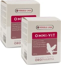 Versele-Laga Oropharma Omni-Vit Kweek & Conditie - Vogelsupplement - 2 X 200 G