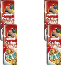 Versele-Laga Prestige Sticks Vinken Exotisch Fruit - Vogelsnack - 4 X 2x30 G