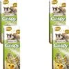 Versele-Laga Crispy Sticks GerbilΜis Zonnebloem – Knaagdiersnack – 4 X Natuur 2×55 G