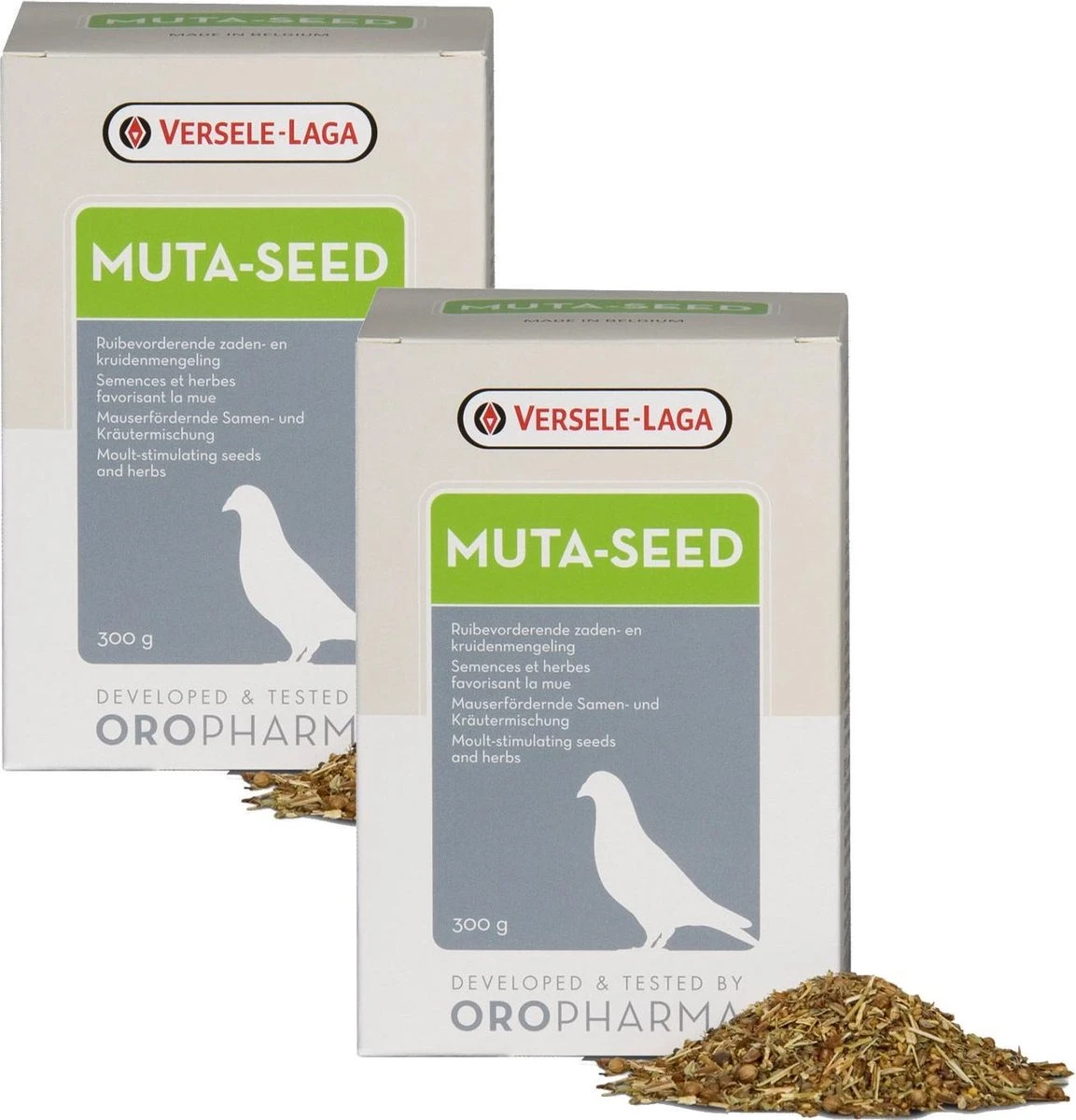 Versele-Laga Oropharma Muta-Seed Muitzaad - Duivensupplement - 2 X 300 G 3 Versele-Laga Oropharma Muta-Seed Muitzaad - Duivensupplement - 2 X 300 G