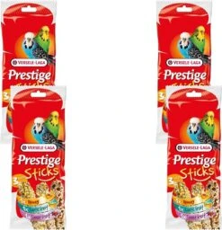 Versele-Laga Prestige Sticks Parkiet Triple Variety - Vogelsnack - 4 X 3x30 G