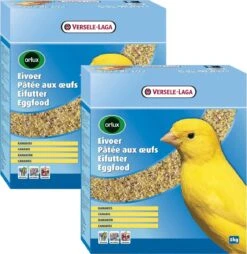 Versele-Laga Orlux Eivoer Droog Kanarie - Vogelvoer - 2 X 5 Kg Geel