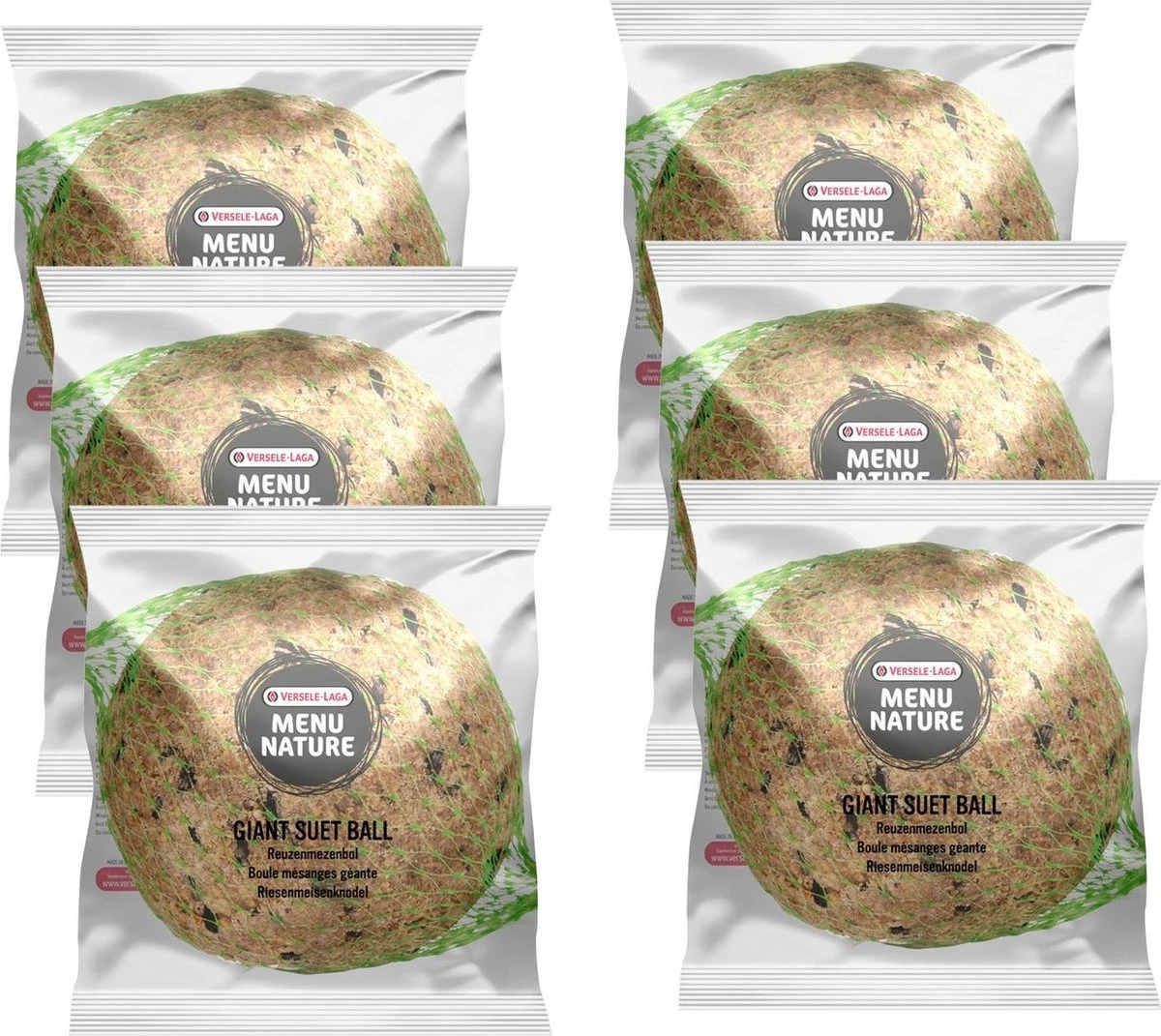 Versele-Laga Menu Nature Reuze Mezenbol - Voer - 6 X 500 G 3 Versele-Laga Menu Nature Reuze Mezenbol - Voer - 6 X 500 G