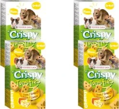 Versele-Laga Crispy Toasties - Knaagdiersnack - 4 X Kaas 150 G