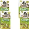 Versele-Laga Crispy Crunchies Hooi – Knaagdiersnack – 4 X Natuur 75 G