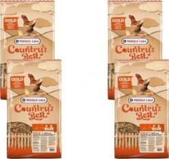 Versele-Laga Country`s Best Gold 4 Mini Mix - Kippenvoer - 4 X 5 Kg