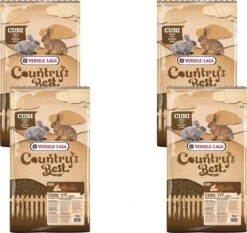 Versele-Laga Country`s Best Cuni Fit Plus - Konijnenvoer - 4 X 5 Kg