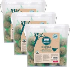 Versele-Laga Menu Nature Mezenbollen 50 Stuks - Voer - 3 X 4.5 Kg