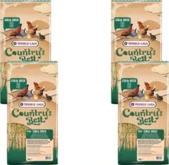 Versele-Laga Country`s Best Gra-Mix Kuiken- & Kwartelgraan - Kippenvoer - 4 X 4 Kg