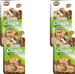 Versele-Laga Crispy Biscuit Knaagdier Noten A 6 – Knaagdiersnack – 4 X Noten 70 G