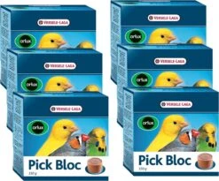 Versele-Laga Orlux Pick Bloc Vogel - Vogelsupplement - 6 X 350 G