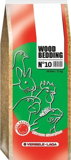 Versele-Laga Wood Bedding Beukenhout 10 Mm 15 Kg Gebroken