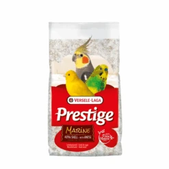Versele-Laga Prestige Premium Schelpenzand Marine – Vogelbodembedekking – 25 Kg Wit