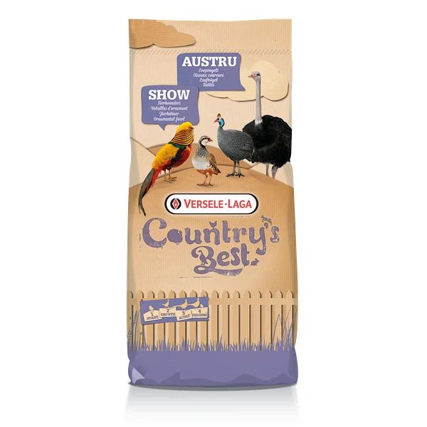 Versele-Laga Country`s Best Show 3 Pellet 2mm Sierlhoender - Pluimveevoer - 20 Kg Van 13 Weken 3 Versele-Laga Country`s Best Show 3 Pellet 2mm Sierlhoender - Pluimveevoer - 20 Kg Van 13 Weken