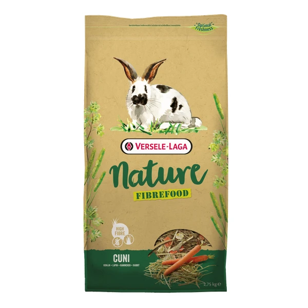 Versele-Laga Nature Cuni Fibrefood - Konijnenvoer - 2.75 Kg 3 Versele-Laga Nature Cuni Fibrefood - Konijnenvoer - 2.75 Kg