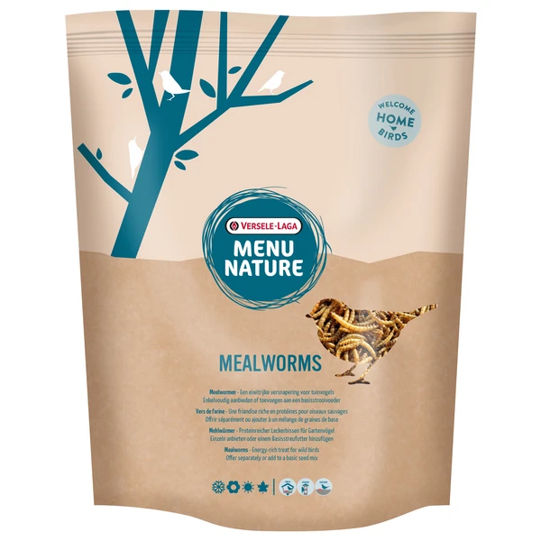 Versele-Laga Menu Nature Meelwormen - Voer - 300 G 3 Versele-Laga Menu Nature Meelwormen - Voer - 300 G