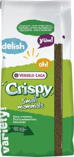 Versele-Laga Crispy Crispy – Knaagdierenvoer – 25 Kg