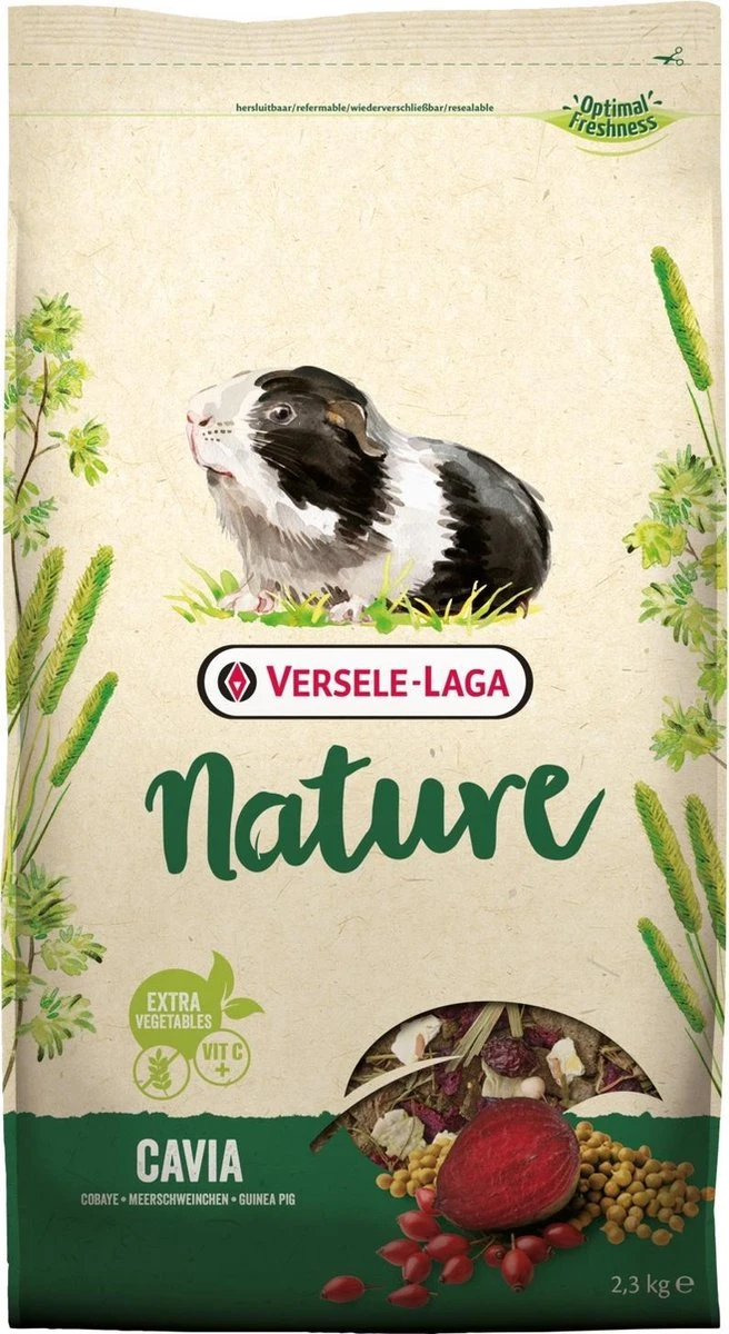 Versele-Laga Nature Cavia – Caviavoer – 2.3 Kg 3 Versele-Laga Nature Cavia – Caviavoer – 2.3 Kg