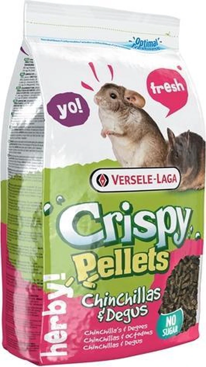 Versele-Laga Crispy Pellets Chinchilla&Degu 25 Kg 3 Versele-Laga Crispy Pellets Chinchilla&Degu 25 Kg
