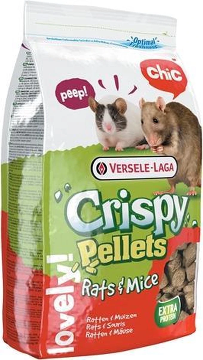 Versele-Laga Crispy Pellets Rat & Muis 20 Kg 3 Versele-Laga Crispy Pellets Rat & Muis 20 Kg