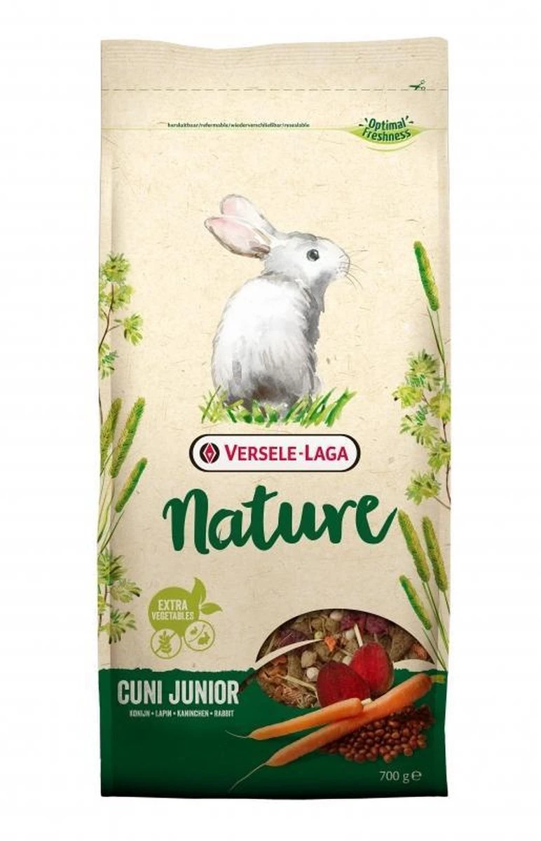 Versele-Laga Nature Cuni Junior – Konijnenvoer – 2.3 Kg 3 Versele-Laga Nature Cuni Junior – Konijnenvoer – 2.3 Kg