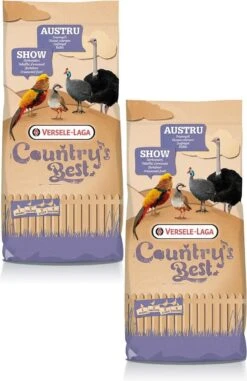Versele-Laga Country`s Best Show 4 Pellet - Pluimveevoer - 2 X 20 Kg