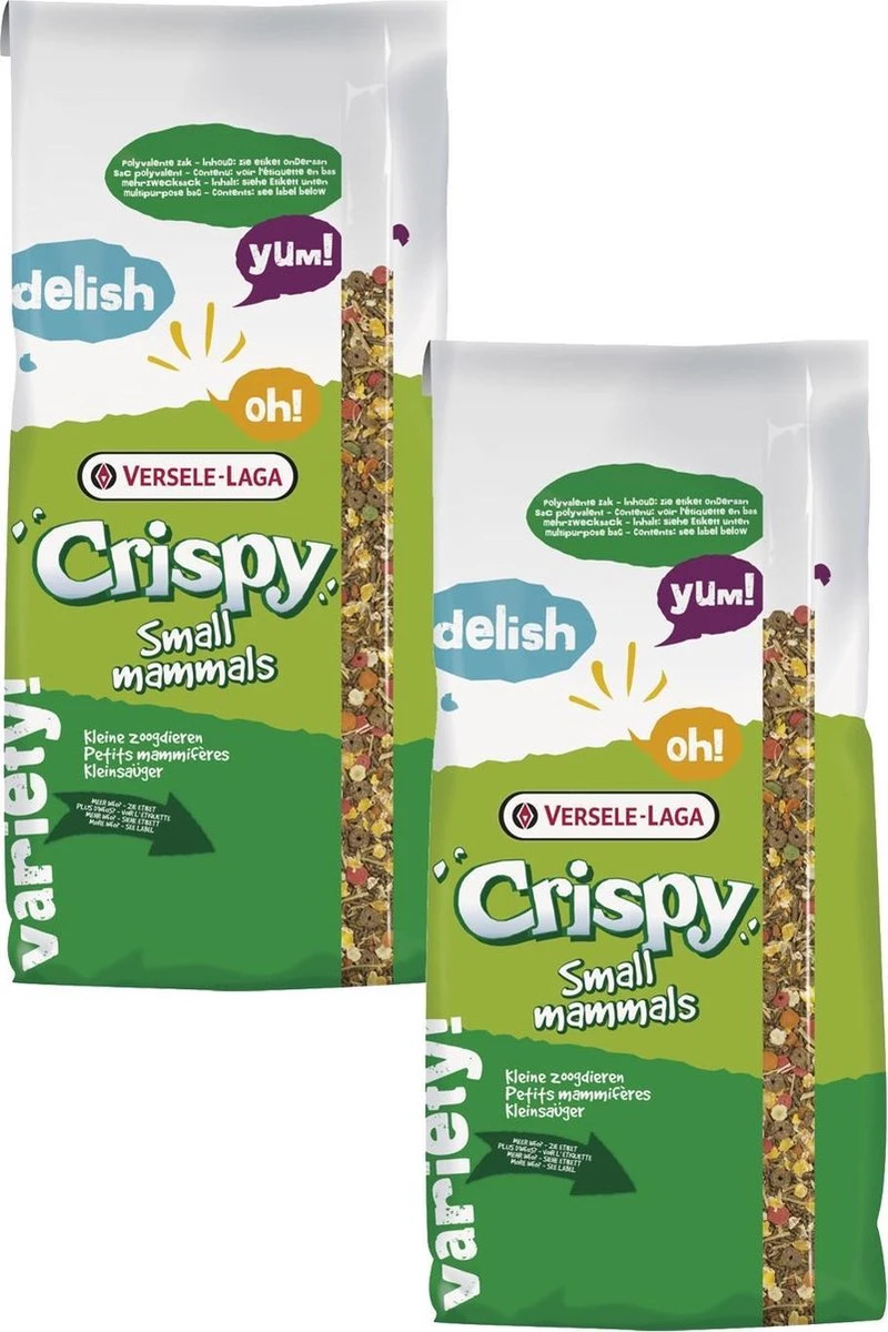 Versele-Laga Crispy Snack Fibres - Konijnenvoer - 2 X 15 Kg