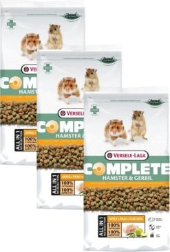 Versele-Laga Complete Hamster & Gerbil - Hamstervoer - 3 X 2 Kg
