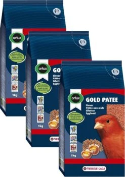 Versele-Laga Orlux Gold Patee Rood - Vogelvoer - 3 X 1 Kg