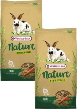 Versele-Laga Nature Cuni Fibrefood - Konijnenvoer - 2 X 2.75 Kg