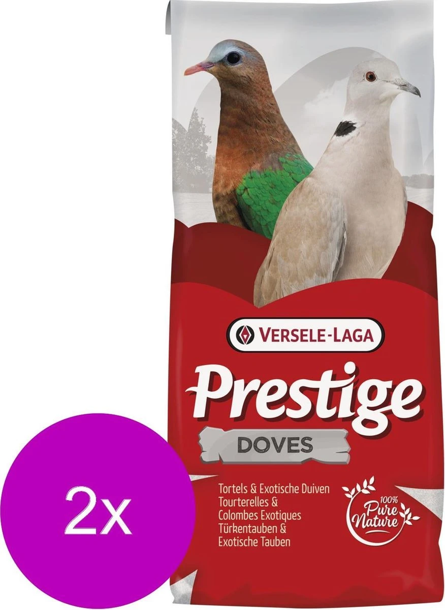 Versele-Laga Prestige Tortelduivenvoer - Duivenvoer - 2 X 20 Kg 3 Versele-Laga Prestige Tortelduivenvoer - Duivenvoer - 2 X 20 Kg