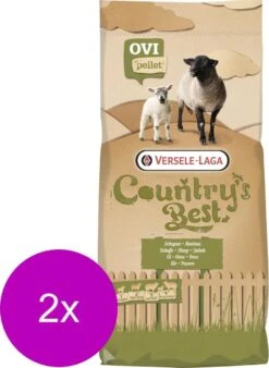Versele-Laga Country`s Best Ovipel 4 Pellet - Erfdiervoer - 2 X 20 Kg