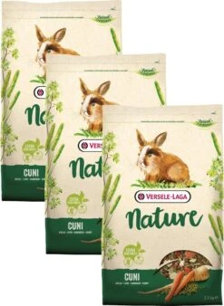 Versele-Laga Nature Cuni – Konijnenvoer – 3 X 2.3 Kg