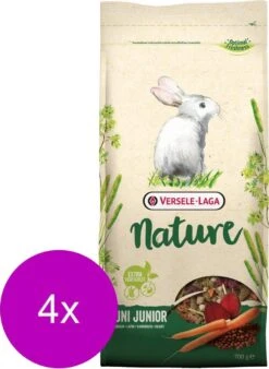 Versele-Laga Nature Cuni Junior – Konijnenvoer – 4 X 700 G