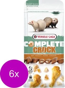 Versele-Laga Complete Crock Chicken - Knaagdiersnack - 6 X Kip 50 G
