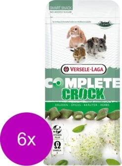 Versele-Laga Complete Crock Herbs - Knaagdiersnack - 6 X Kruiden 50 G