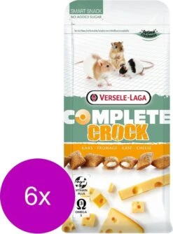 Versele-Laga Complete Crock Cheese – Knaagdiersnack – 6 X Kaas 50 G