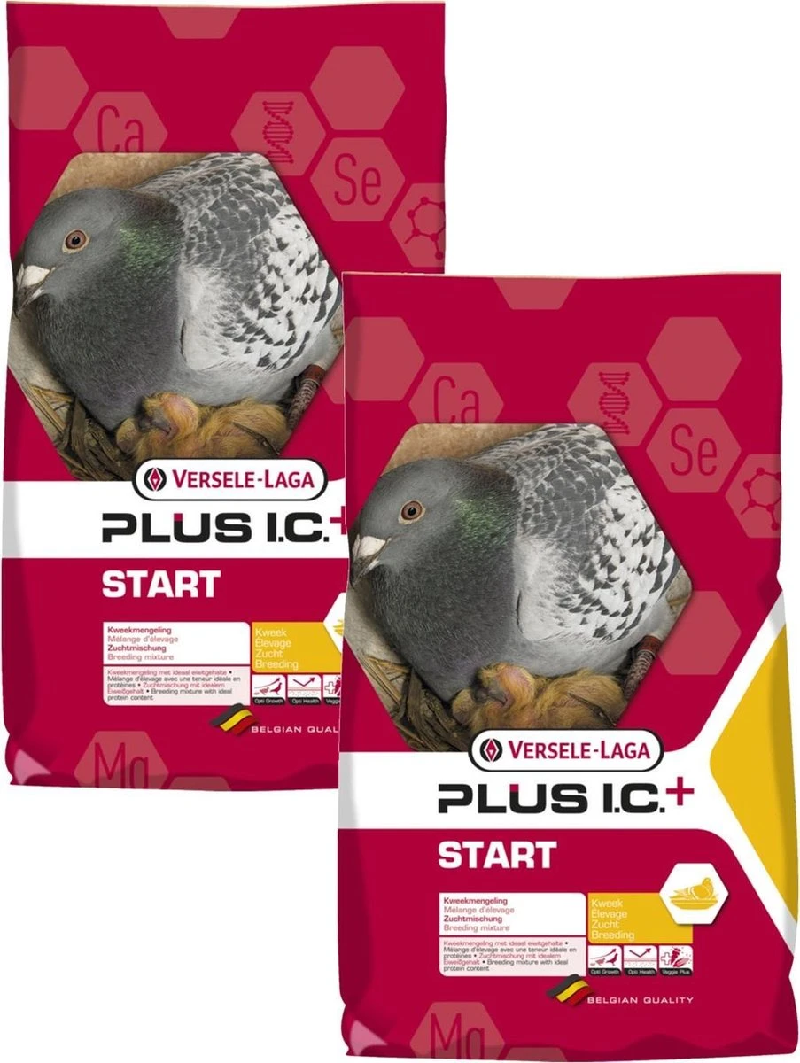 Versele-Laga I.C.+ Start Plus Ic-Kweek - Duivenvoer - 2 X 20 Kg 3 Versele-Laga I.C.+ Start Plus Ic-Kweek - Duivenvoer - 2 X 20 Kg