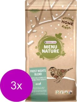 Versele-Laga Menu Nature Strooivoer Winter Frost Nights - Voer - 3 X 2.5 Kg