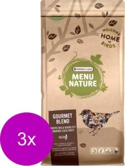 Versele-Laga Menu Nature Strooivoer Herfst Gourmet - Voer - 3 X 3 Kg