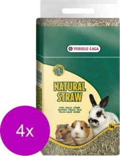 Versele-Laga Stro – Bodembedekking – 4 X 2.5 Kg