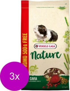 Versele-Laga Nature Cavia - Caviavoer - 3 X 1.8+0.5 Kg