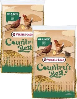 Versele-Laga Country`s Best Gra-Mix Hennengraan - Kippenvoer - 2 X 20 Kg