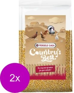Versele-Laga Country`s Best Voedermais - Pluimveevoer - 2 X 20 Kg